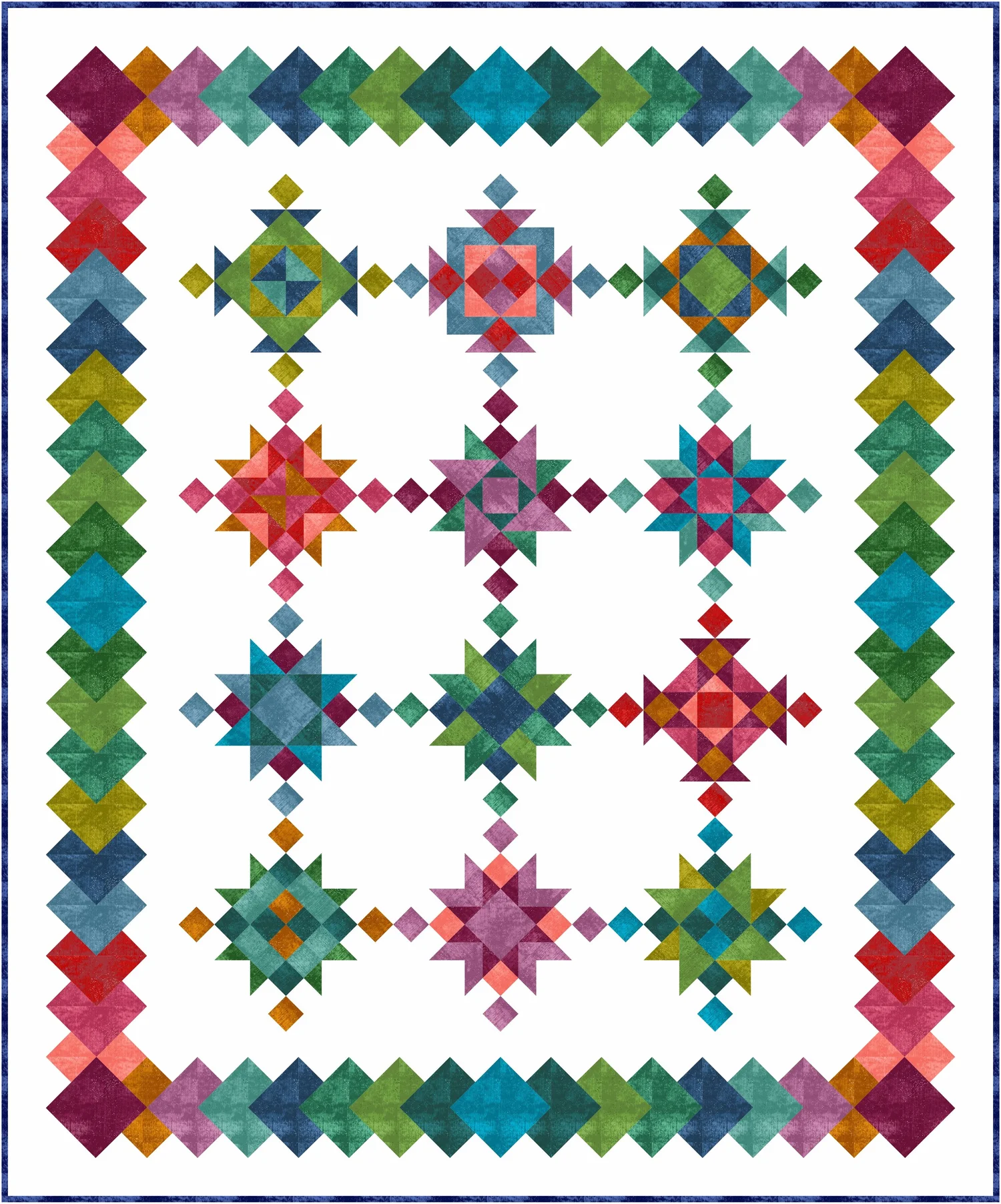 Chroma Shuffle Pattern Booklet — Nancy Rink Designs